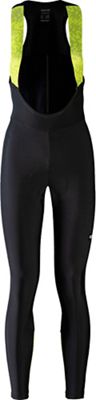 Gore Wear Women's Progress Thermo Bib Tights AW21 - Black-Neon Yellow - 36, Black-Neon Yellow